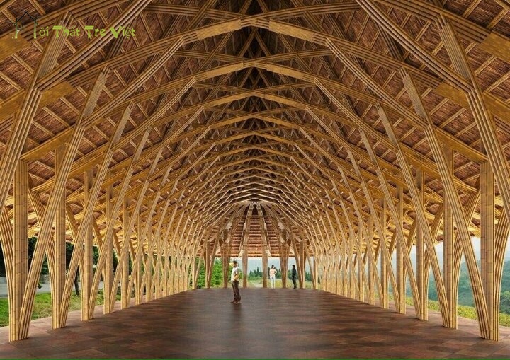 Bamboo house dome04